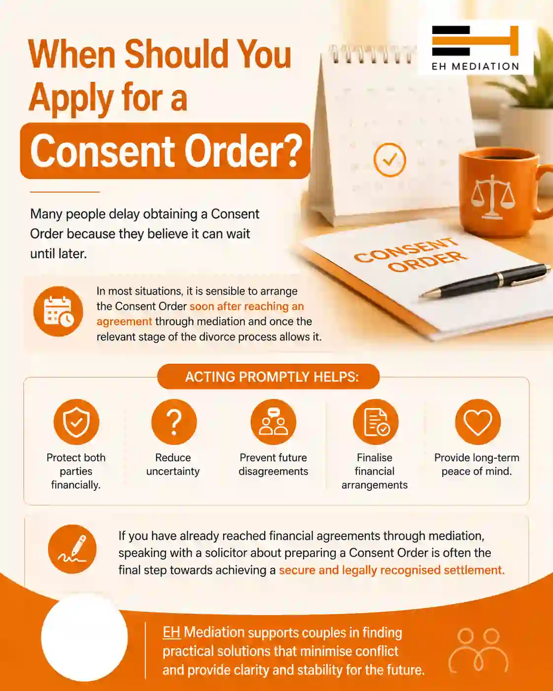 When Should You Apply for a Consent Order Ludlow?